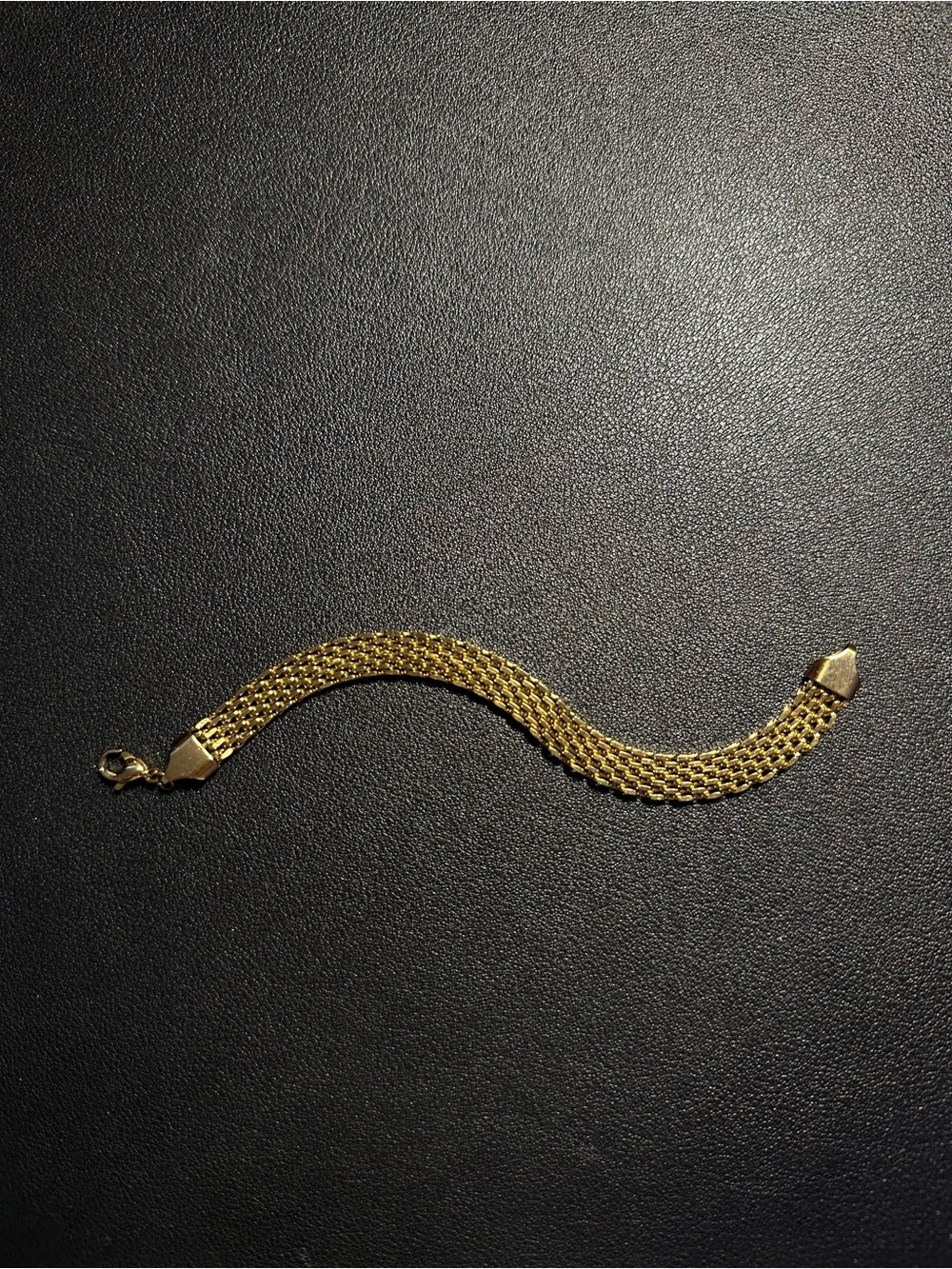 Gold Stainless Steel Multi-Chain Women's Bracelet - Unbranded